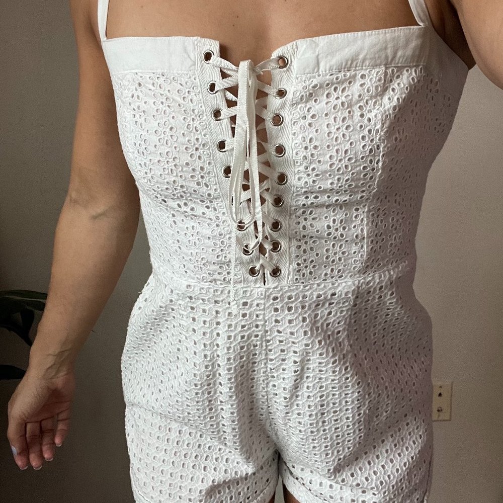 White Romper M